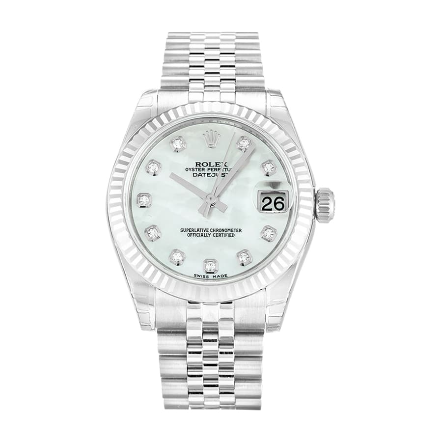 rolex-datejust-mother-of-pearl-diamond Rolex Datejust 178274 "Diamond" Authentic Clone 1:1 - Image 1