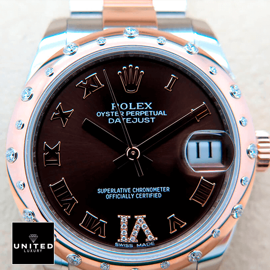 Rolex Datejust 178341 Superior Replica Rolex Datejust Chocolate 178341 Roman Replica