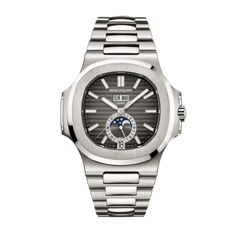 patek-philippe-nautilus-black-replica-1 Patek Philippe Nautilus "Black Dial" 5726/1A-001 Swiss Super Clone - Image 1