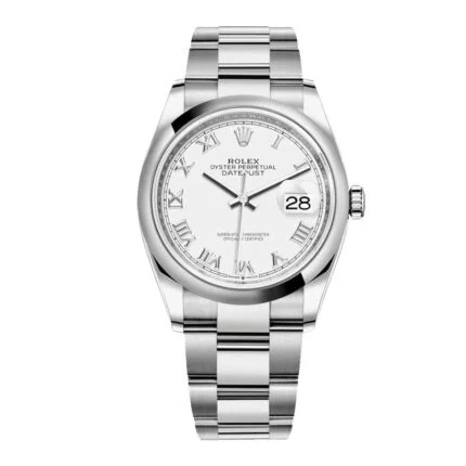 Rolex Datejust 126200-0008 White Dial Swiss Super Clone