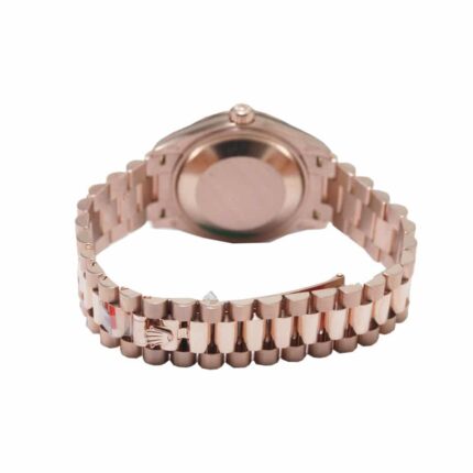 New Arrivals rolex datejust 278245 everose gold automatic mother pearl set with diamond dial replica12