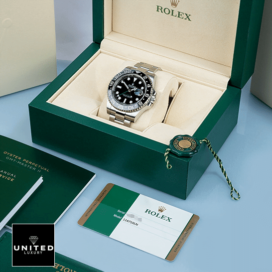 Rolex GMT-Master II 116710LN Masterpiece Replica rolex gmt master 116710LN 0001 replica Rolex GMT Master 116710LN replica in the rolex box