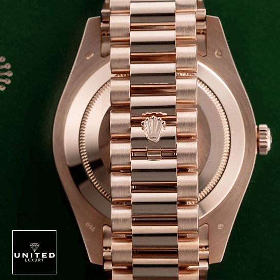 Rolex Day-Date II 218235 "Black Dial" Premium Replica 1:1 Rolex Day-Date II 218235 Rose Gold Jubilee Bracelet