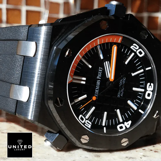Audemars Piguet Royal Oak Offshore 15707CE.OO.A002CA.01 "Diver" Super Clone Edition audemarspiguet royaloakoffshore 15707CE.OO .A002CA.01 replica black Audemars Piguet Royal Oak Offshore 15707CE.OO.A002CA.01 "Diver" Super Clone Edition audemarspiguet royaloakoffshore 15707CE.OO .A002CA.01 replica black