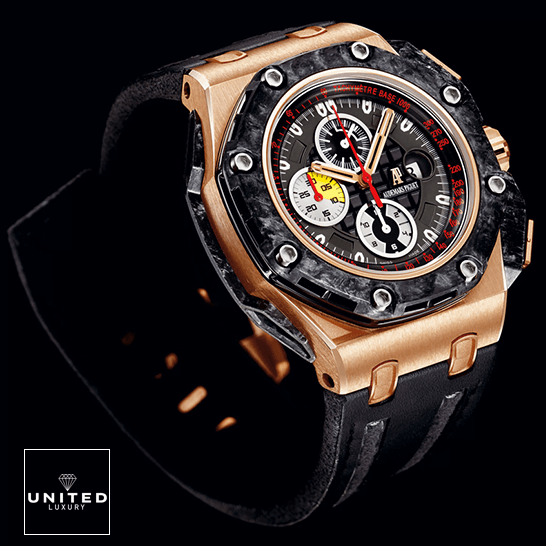 Audemars Piguet Royal Oak Offshore 26290RO.OO.A001VE.01 "Grand Prix" Ultimate Clone Quality audemarspiguet royaloakoffshore 26290RO.OO .A001VE.01 replica right audemarspiguet-royaloakoffshore-26290RO.OO_.A001VE.01-replica-right
