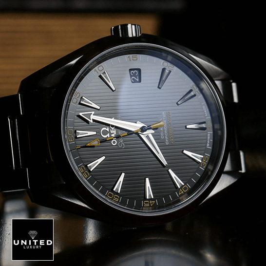 Omega Seamaster Aqua Terra Co-Axial Master Chronometer 231.10.42.21.01.002 Authentic Clone 1:1 omega aqua terra 231.10.42.21.01.002 replica tiltedleft Omega Seamaster Aqua Terra 231.10.42.21.01.002 Black Dial Replica