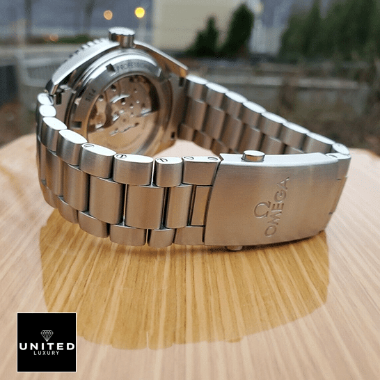 Omega Seamaster Planet Ocean Co-Axial 232.30.46.21.01.003 Precision Clone omega seamasterplanetocean 232.30.46.21.01.003 clasp Omega Seamaster Stainless Steel Replica closed clasp