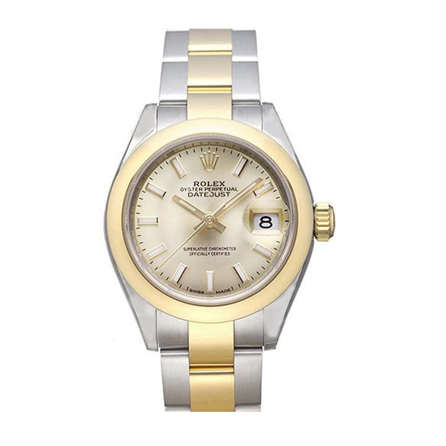 rolex-datejust-279163-steel-yellow-gold-automatic-silver-dial-replica Rolex Lady-Datejust Two-Tone 279163-0002 1:1 Clone Edition - Image 1