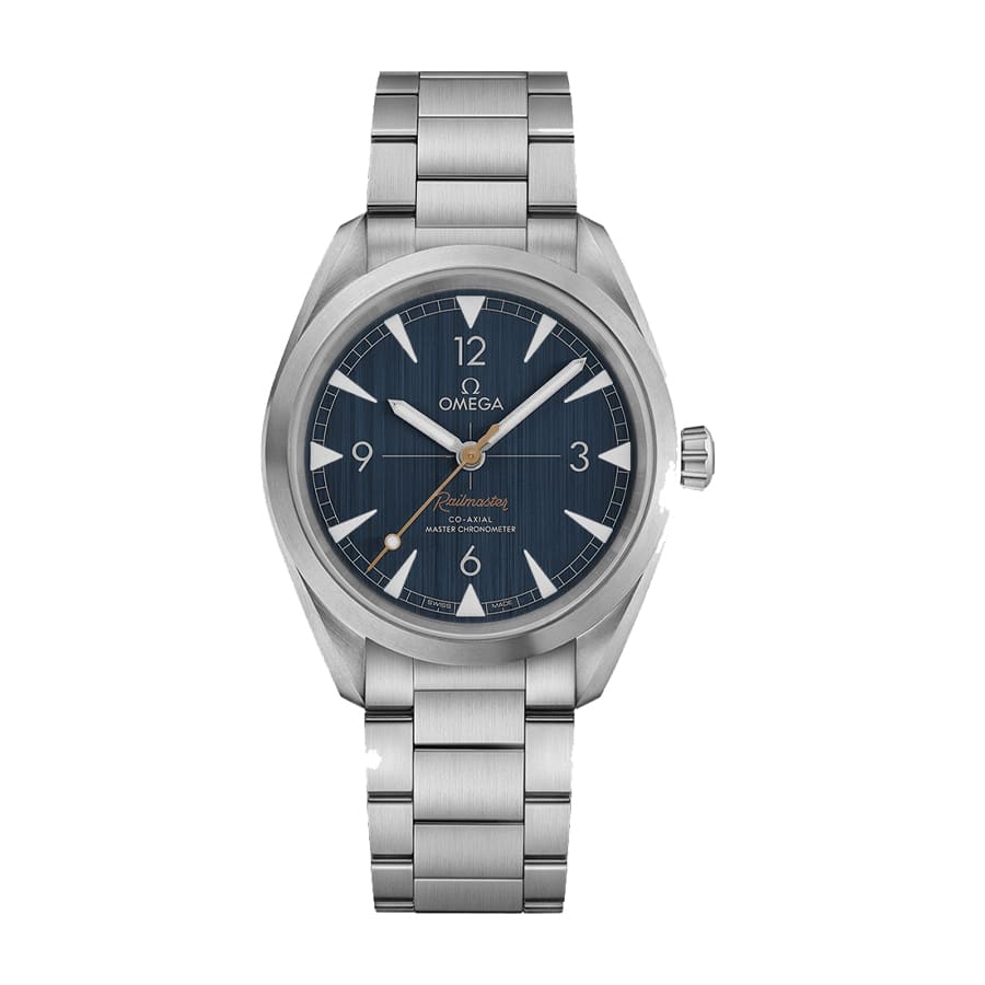 omega-seamaster-railmaster-steel-220-10-40-20-03-001 Omega Railmaster Co-Axial Master Steel 220.10.40.20.03.001 Collector’s Clone 1:1 - Image 1