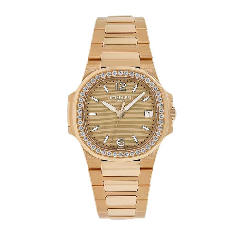 patek-philippe-nautilus-7010-1r-012-replica Patek Philippe Nautilus 7010/1R "Golden Dial" Collector’s Copy 1:1 - Image 1