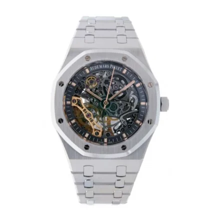 AP Royal Oak "Skeleton" Openworked 15407ST.OO.1220ST.01 Perfect Duplicate Edition