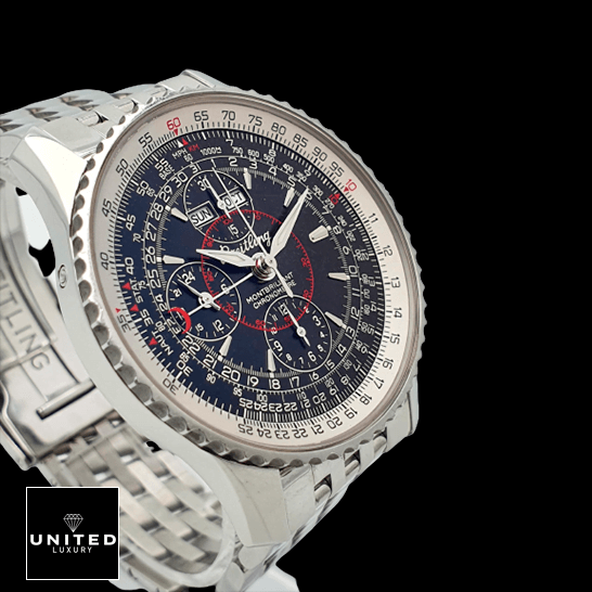 Breitling Montbrillant Datora "Triple Calendar" A2133012/B571 Exact Replica 1:1 breitling montbrillant datora black dial A2133012 B571 left front breitling_montbrillant_datora_black_dial_A2133012_B571_left_front