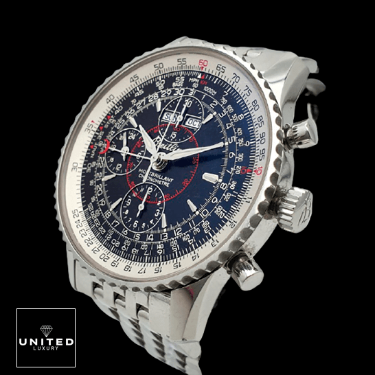 Breitling Montbrillant Datora "Triple Calendar" A2133012/B571 Exact Replica 1:1 breitling montbrillant datora black dial A2133012 B571 right front Breitling Montbrillant Datora "Triple Calendar" A2133012/B571 Exact Replica 1:1 breitling montbrillant datora black dial A2133012 B571 right front