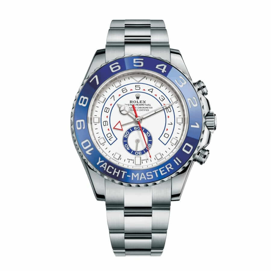 y2 Rolex Yacht-Master II 116680 White Dial High-End Clone Quality - Image 1