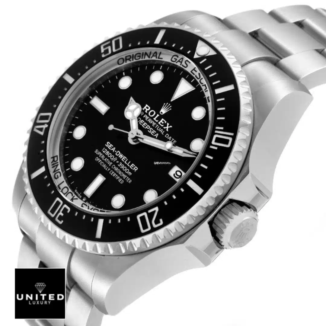Rolex Deepsea Sea-Dweller 116660 "Black Dial" Handcrafted Clone Quality Yeni Proje 1 29 Rolex Deepsea Sea-Dweller 116660-0001 Oyster Replica Stainless Steel Crown Pusher