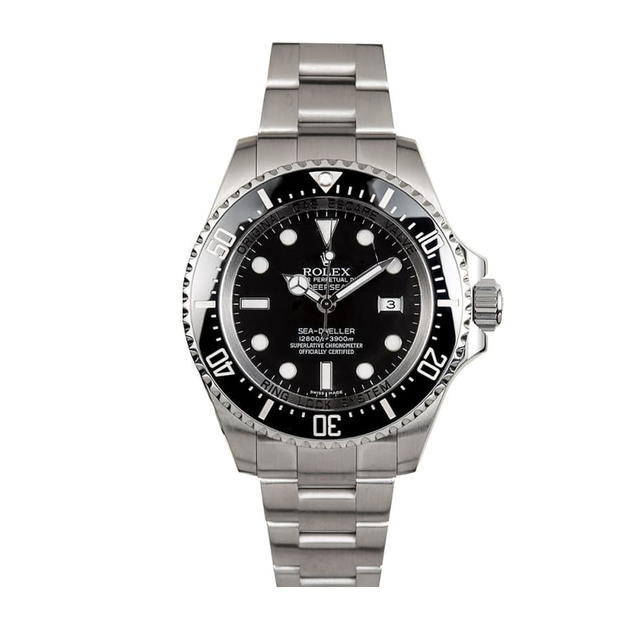 rolex-deep-sea-dweller-stainless-steel-116660-replica Rolex Deepsea Sea-Dweller 116660 "Black Dial" Handcrafted Clone Quality - Image 1