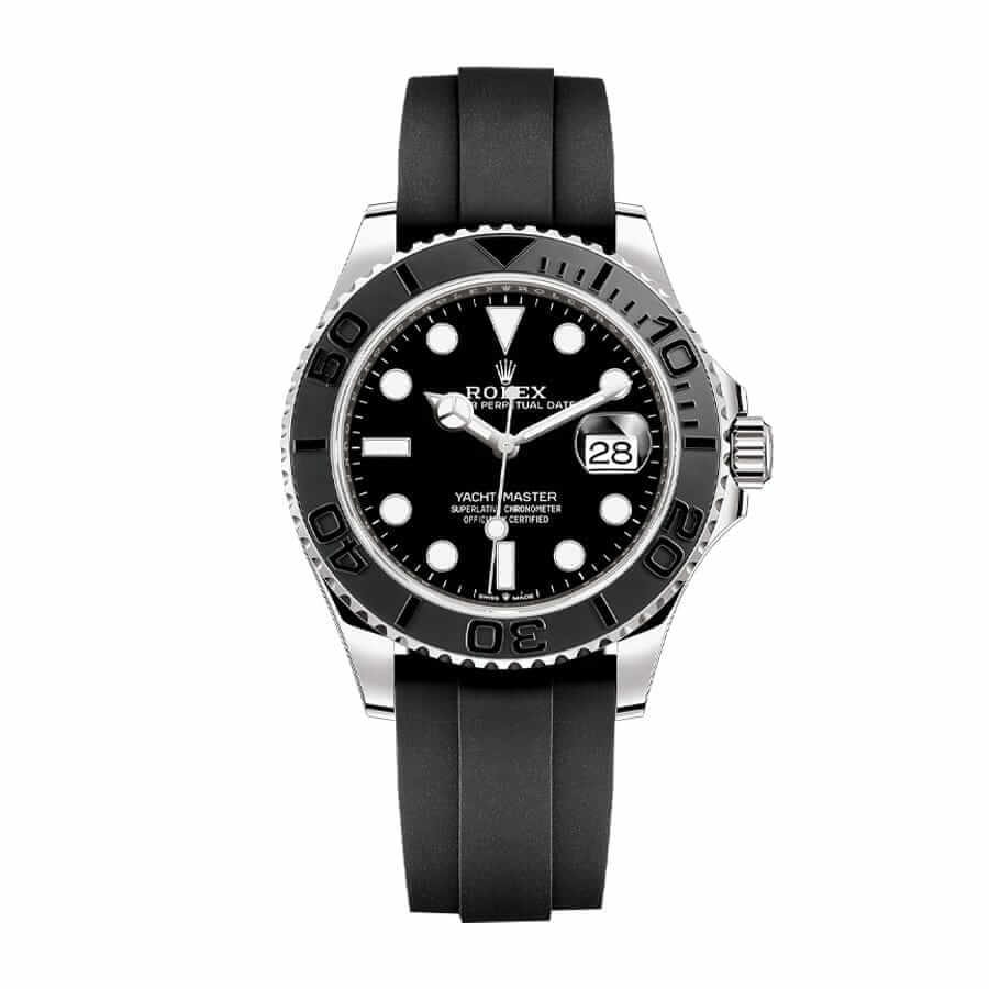 rolex-yacht-master-40-226659-white-gold-automatic-rubber-black-dial-replica Rolex Yacht-Master 226659 "White Gold" Signature Replica 1:1 - Image 1