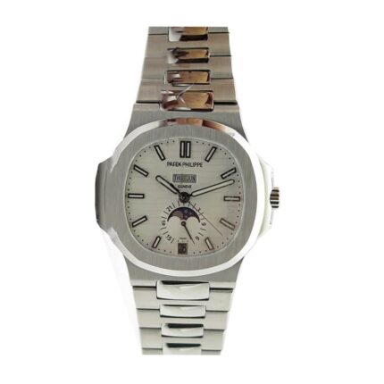 Patek Philippe Nautilus Annual Calendar 5726 "White Dial" Super Accurate Clone