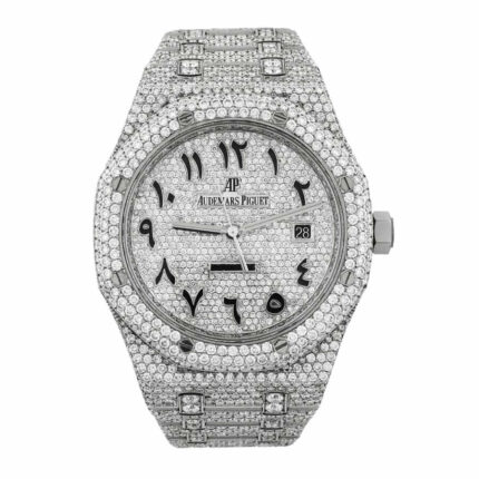 Audemars Piguet Royal Oak "Iced Out" 15400ST.OO.1220ST.02 Authentic Replica Edition