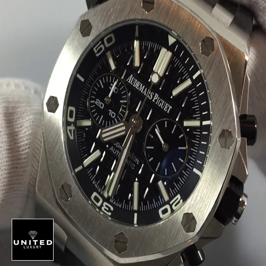 Audemars Piguet Royal Oak Offshore Diver 15710ST "Black Dial" Authentic Super Replica audemars_piguet_royal_oak_offshore_diver_black_dial_15710ST.OO_.A002CA.01_replica_case_unitedluxurynet