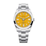 Rolex Oyster Perpetual 124300 "Orange Dial" Deluxe Clone 1:1