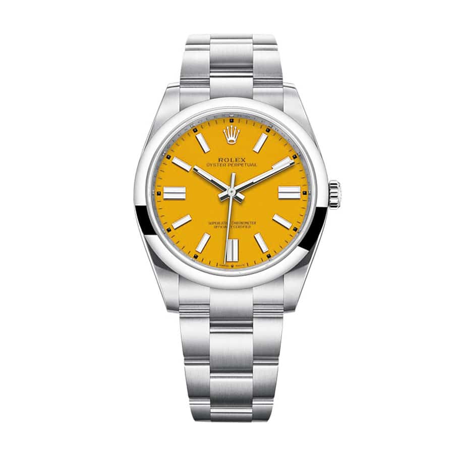 rolex-oyster-perpetual-orange-dial-124300-replica Rolex Oyster Perpetual 124300 "Orange Dial" Deluxe Clone 1:1 - Image 1