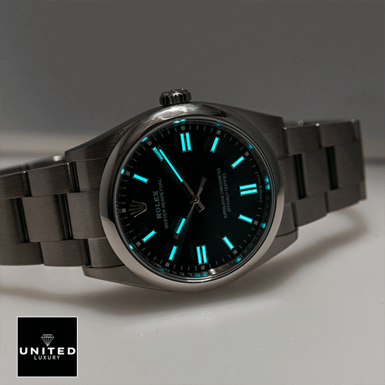 Rolex Datejust 126000 Oyster Perpetual "Green Dial" Ultra Clone 1:1 Rolex Oyster Perpetual 126000 Luminous Dial Replica