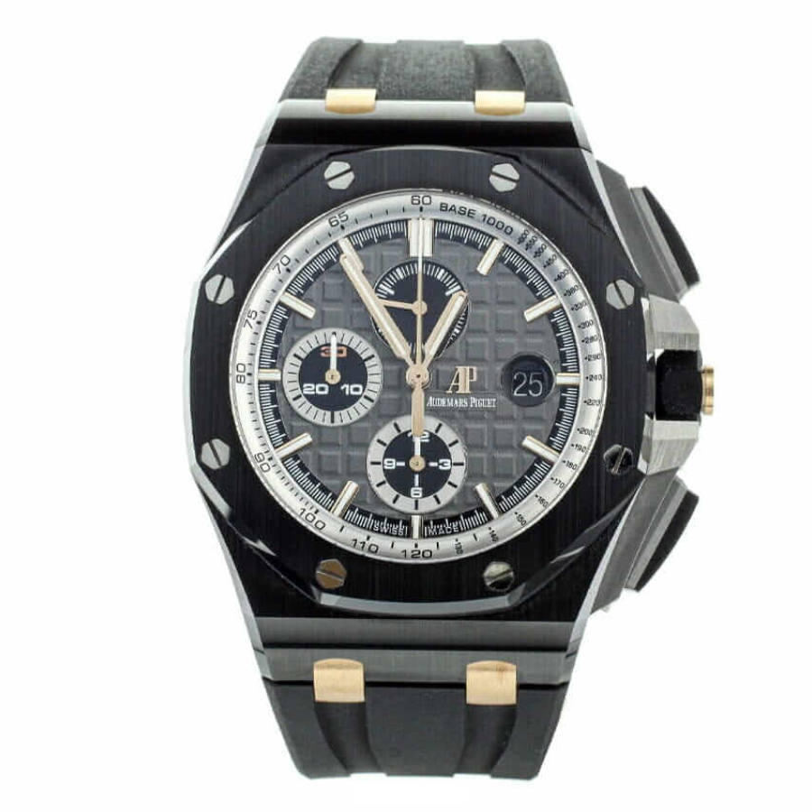 Audemars-Royal-Oak-Chronograph-26415CE.OO_.A002CA.01-Replica Audemars Piguet Royal Oak Offshore Chronograph 26415CE.OO.A002CA.01 "Black Ceramic" Mirror Replica 1:1 - Image 1