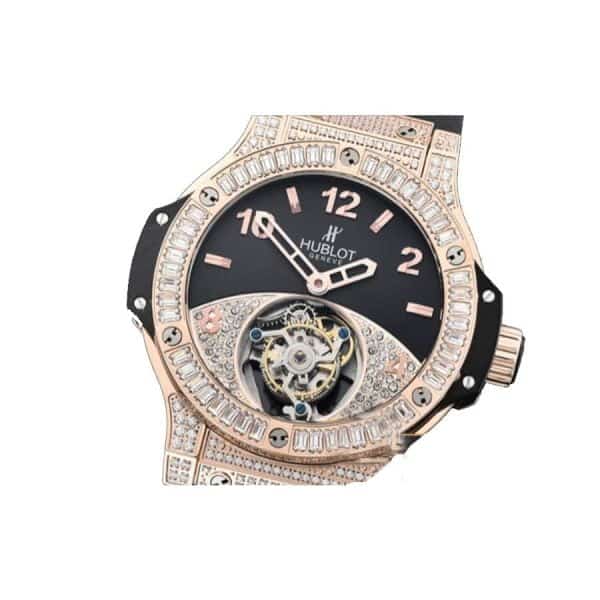Hublot Big Bang Diamond 345.SE.2010.LR.1704 Pro Clone 1:1 hublot classic fusion tourbillon best edition with diamond black dial replica 1 600x600 1 Hublot with diamond tourbillion replica white backgorund