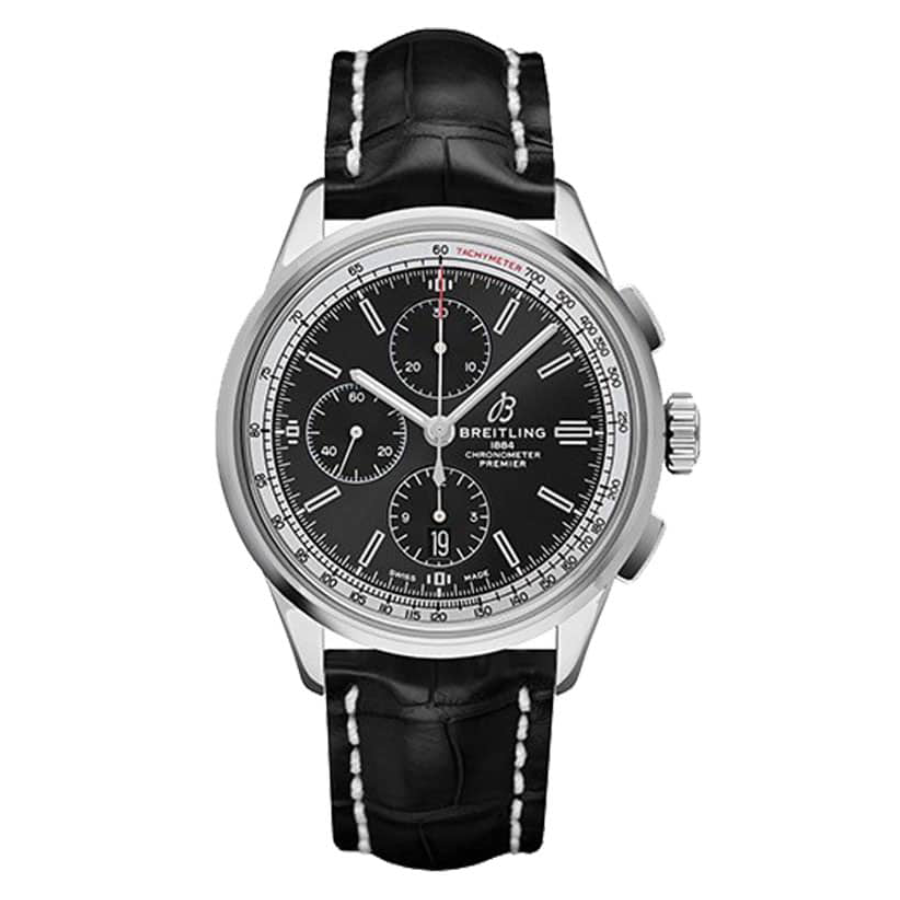 Breitling-Chronometre-A13315351B1P2-Replica1 Breitling Premier Chronograph A13315351B1P2 "Black Dial" Elite Super Clone - Image 1