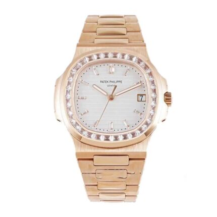 Patek Philippe Nautilus 7122/1R-001 "Rose Gold Diamond" Superior Copy 1:1