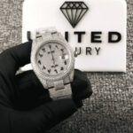 Rolex Datejust 126300 "Iced Out Arabic Dial" Super Clone Quality - Image 2