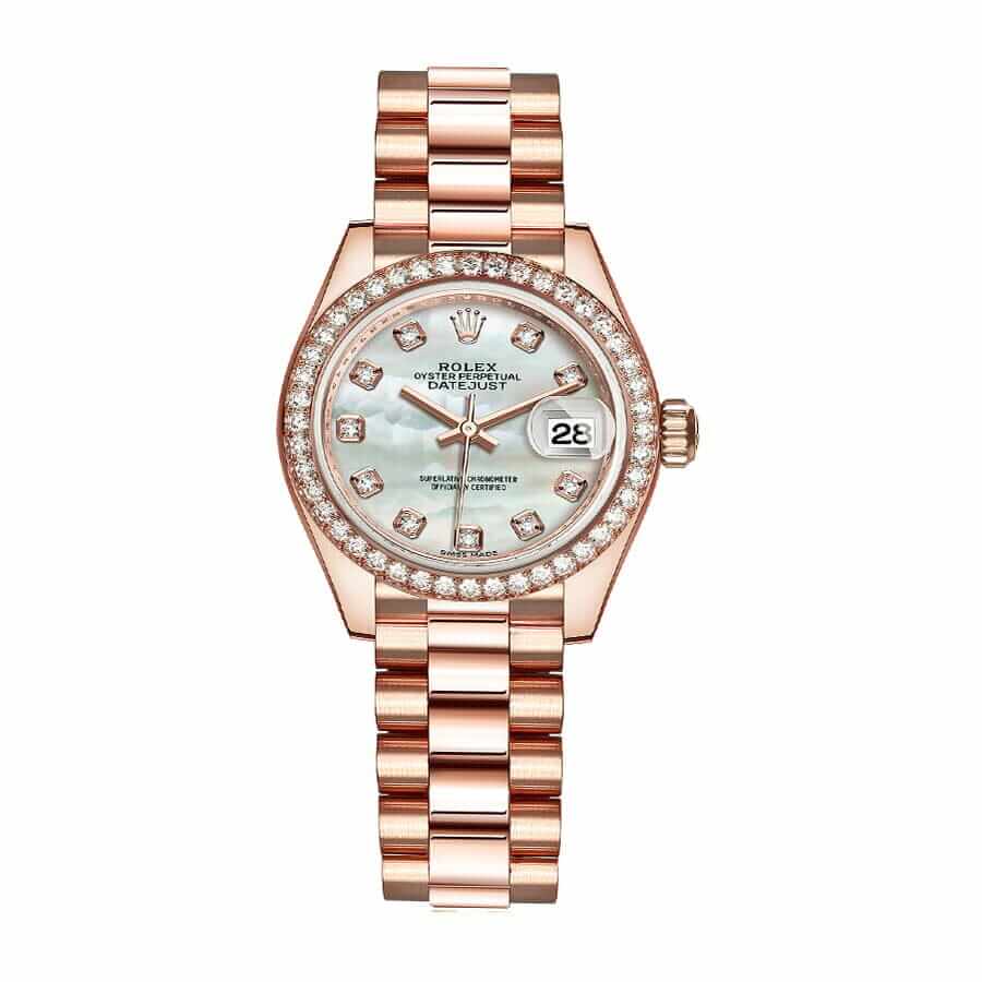 rolex-datejust-28mm-279173-steel-yellow-gold-automatic-silver-dial-1 Rolex Datejust 279171 "Everose Rolesor" Ultra Detailed Clone - Image 1