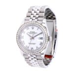 Rolex Datejust 126284RBR "White Roman Dial" Ultra Luxury Clone - Image 2