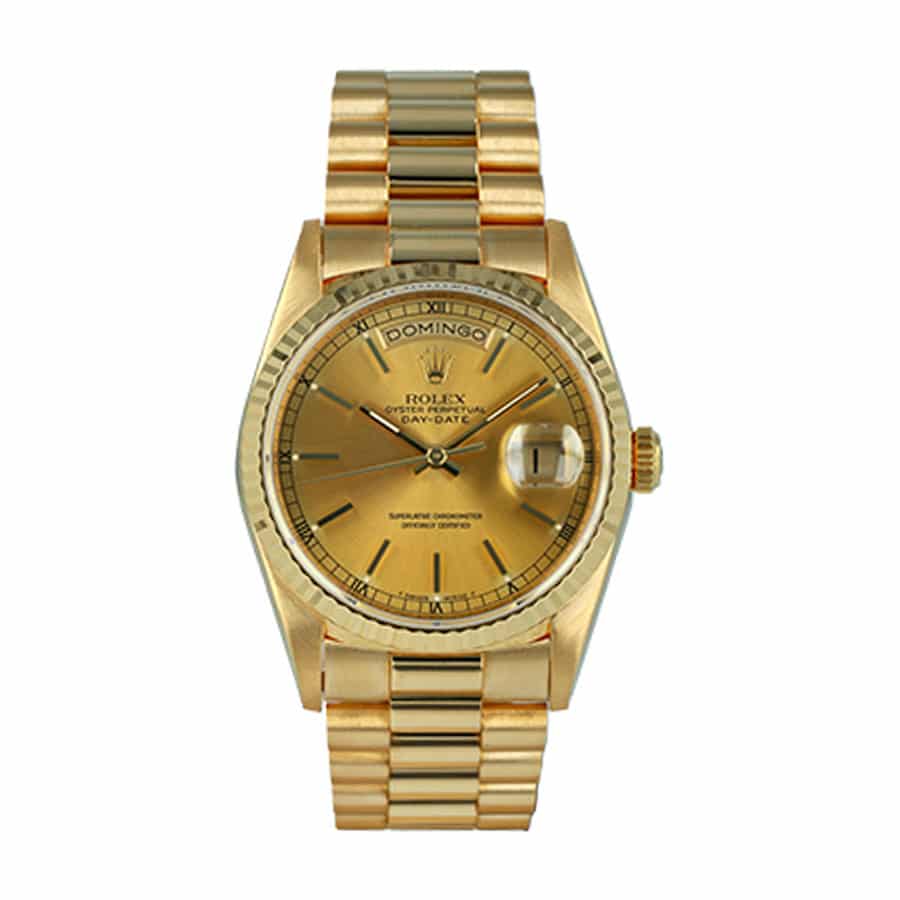 rolex-day-date-yellow-gold-champagne-dial-228238-replica Rolex Day-Date 228238 "Yellow Gold" Precision Duplicate 1:1 - Image 1