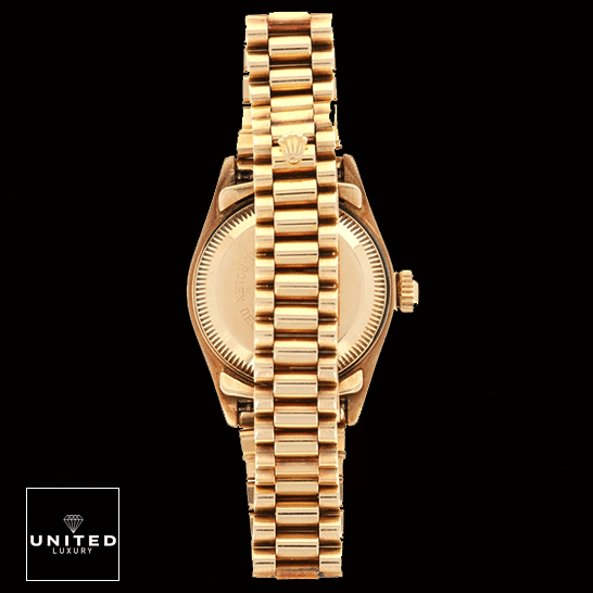 Rolex Datejust 69178 "Malachite Dial" Elite Clone Edition Rolex Datejust 69178 Replica Yellow Gold Oyster Bracelet Clasp on the Rolex logo
