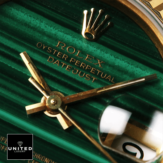 Rolex Datejust 69178 "Malachite Dial" Elite Clone Edition Rolex Datejust 69178 Yellow Gold Malachite Dial Replica