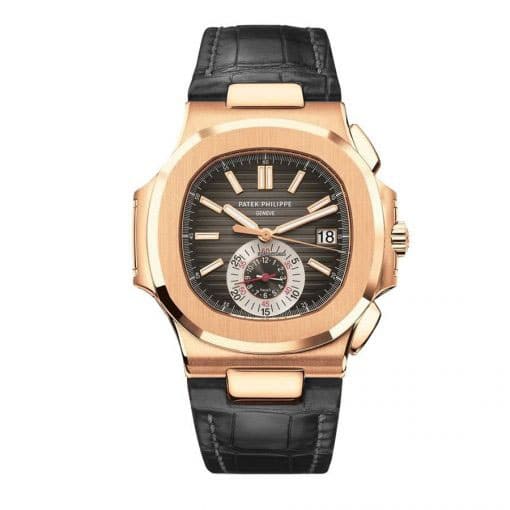 Patek-Philippe-Nautilus-Rose-Gold-5712R-0001-Replica Patek Philippe Nautilus Chronograph Flyback 5980R-001 "Rose Gold" Premium Super Clone - Image 1