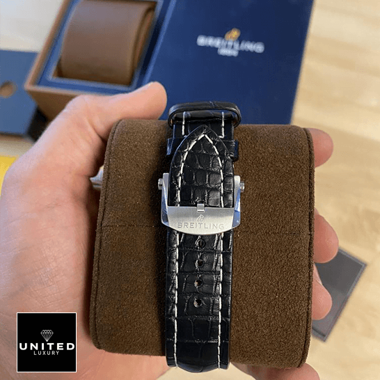 Breitling Premier Chronograph AB0118221G1P1 "Panda Dial" Perfect Duplicate Edition breitling–AB0118221G1P1 premier b01 bracelet Breitling Black Leather Bracelet Steel Replica on the stand