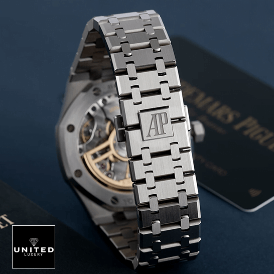 Audemars Piguet Royal Oak 15500ST.OO.1220ST.03 "Blue Dial" Premium Replica 1:1 audemars piguet royal oak 15500ST.OO .1220ST.04 replica clasp audemars-piguet-royal-oak-15500ST.OO_.1220ST.04-replica-clasp