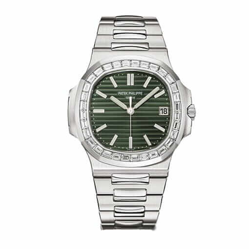 patek-philippe-nautilus-steel-5711-lue-dial-replica-510x510-1 Patek Philippe Nautilus 5711/1300A-001 "Diamond Bezel" Exclusive Clone Edition - Image 1