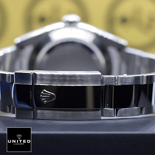 Rolex Milgauss 116400 "Black Dial" Supreme Replica Edition Rolex Milgauss 116400 Stainless Steel Oyster Bracelet Fold Clasp on the Rolex Logo Replica