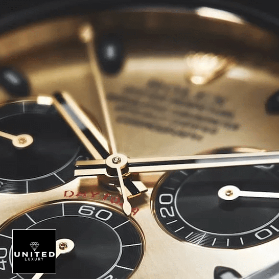 Rolex Daytona Cosmograph 116508 "Black Dial" Signature Replica 1:1 rolex cosmograph daytona replica unitedluxury man dial Rolex Cosmograph Daytona 116518LN Black & Gold Dial Replica