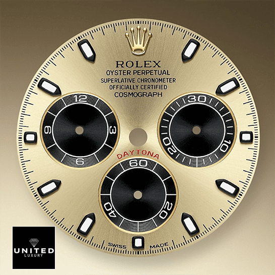 Rolex Daytona Cosmograph 116508 "Black Dial" Signature Replica 1:1 rolex cosmograph daytona replica Rolex Daytona 116518LN Black & Gold Dial on the Rolex Logo Replica