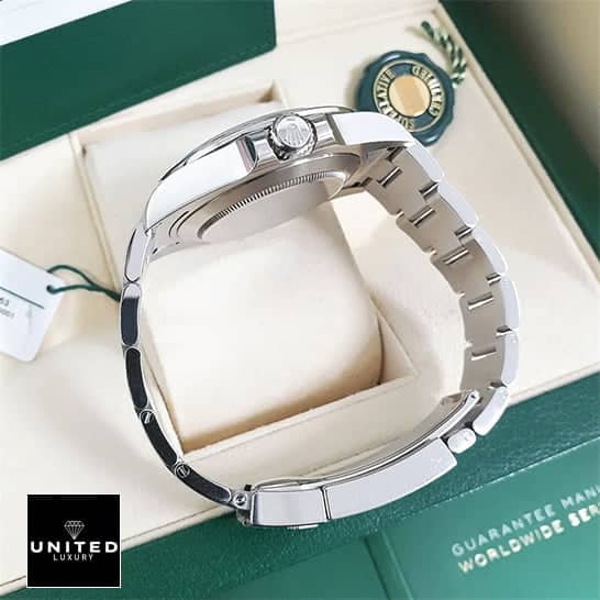 Rolex Explorer II 226570 "Polar" Deluxe Clone Edition rolex 216570 replica Rolex 216570 Oyster Replica Steel Crown Pusher
