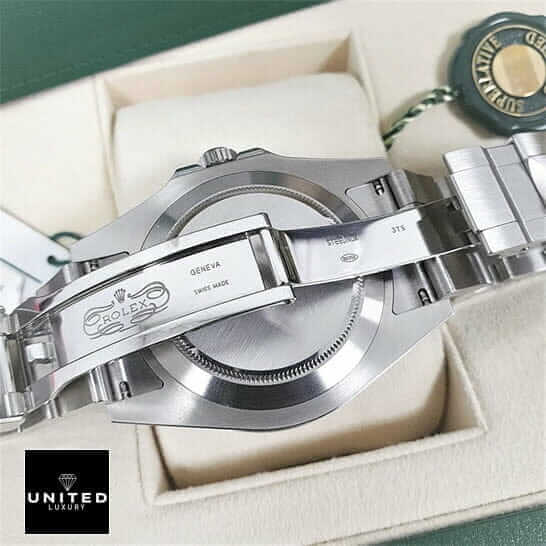 Rolex Explorer II 226570 "Polar" Deluxe Clone Edition rolex 216570 replica2 Rolex 216570 Oyster Replica Open Fold Clasp