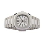Patek Philippe Nautilus Chronograph 5980/1A-019 "White Dial" Precision Clone - Image 5