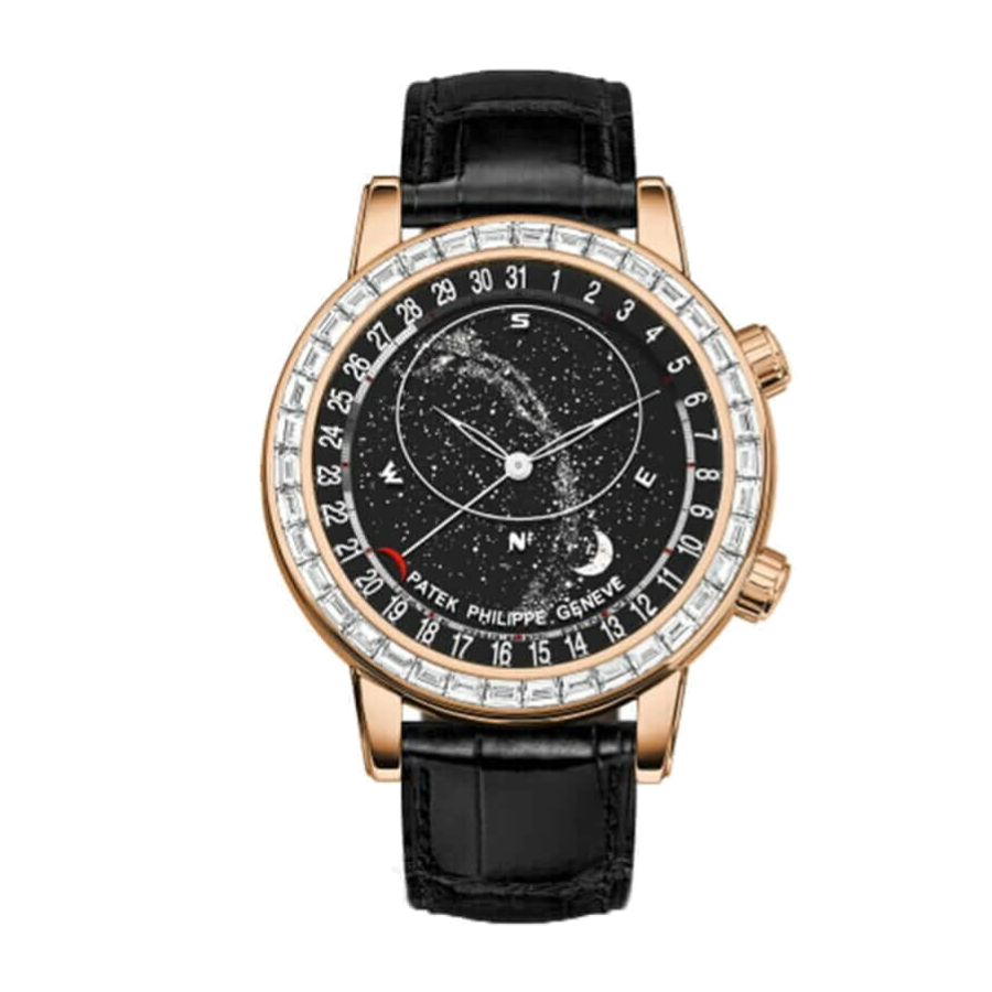 patek-grand-leather-replica-2 Patek Philippe Annual Calendar Chronograph 5905R-001 "Grand Complication" Ultra Realistic Replica - Image 1