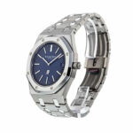 Audemars Piguet Royal Oak "Jumbo" Extra-Thin 16202ST "Blue Dial" Masterpiece Replica - Image 2