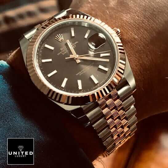 Rolex Datejust 126331 "Everose Gold" Ultra Luxury Clone rolex 126331 chocolate replica rolex-126331-chocolate-replica-luxurywatch